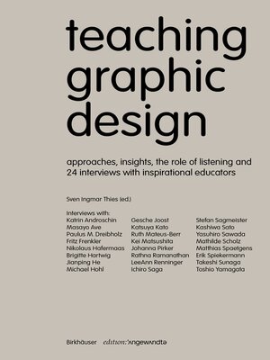 cover image of Teaching Graphic Design